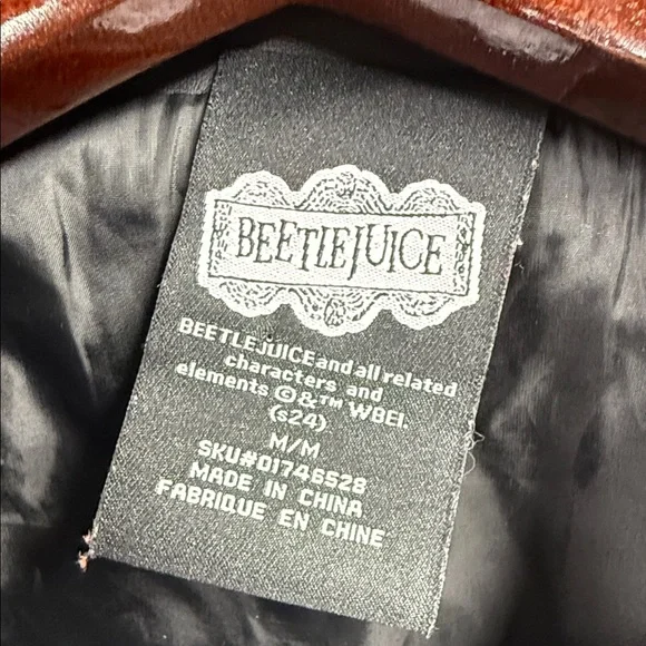 Beetlejuice Black Jacket - Picture 2 of 11